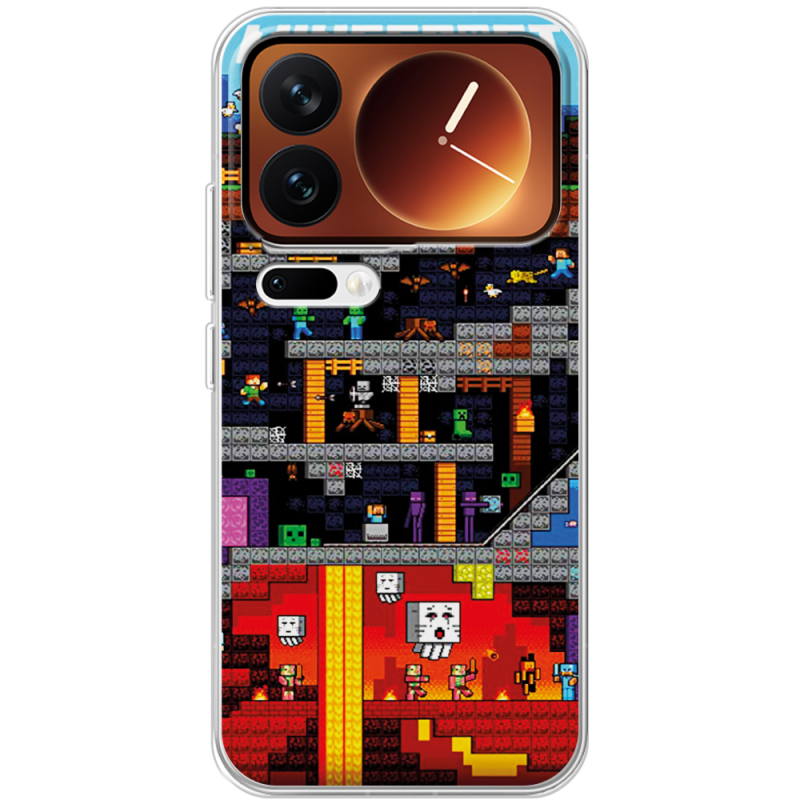 Чохол BoxFace Xiaomi 17 Pro Minecraft Lode Runner