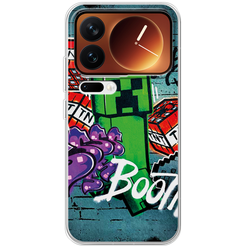 Чохол BoxFace Xiaomi 17 Pro Minecraft Graffiti