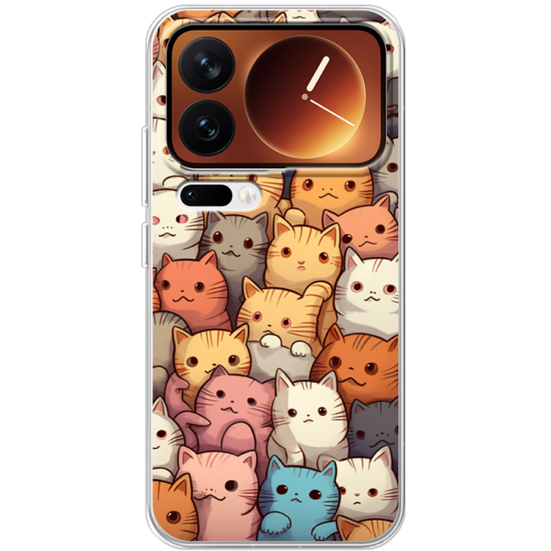 Чохол BoxFace Xiaomi 17 Pro Котики муркотики