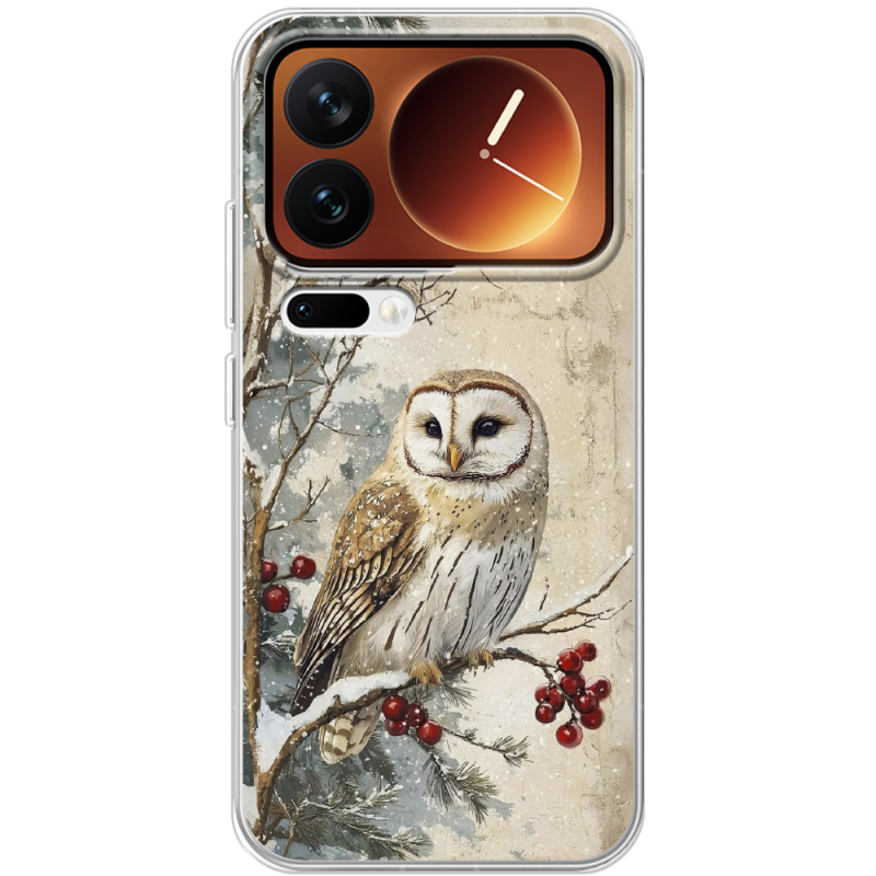 Чохол BoxFace Xiaomi 17 Pro Christmas Owl