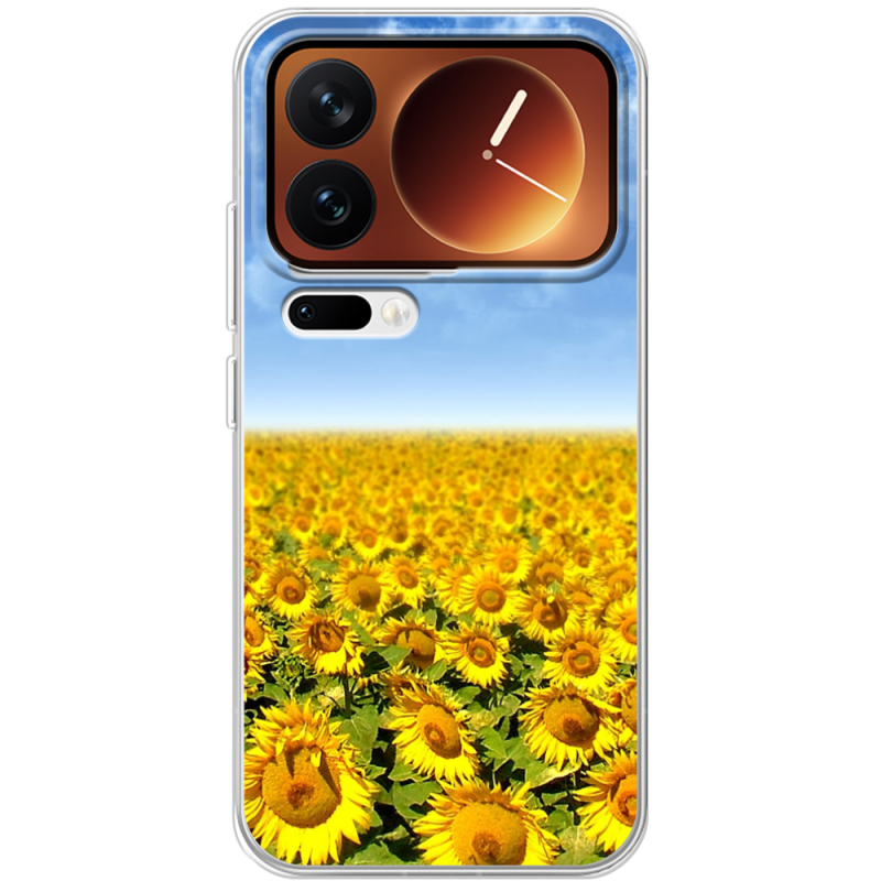 Чохол BoxFace Xiaomi 17 Pro Подсолнухи