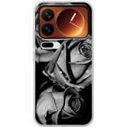 Чохол BoxFace Xiaomi 17 Pro Black and White Roses