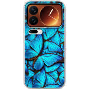 Чохол BoxFace Xiaomi 17 Pro лазурные бабочки