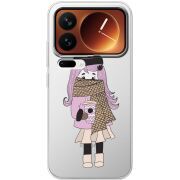 Прозорий чохол BoxFace Xiaomi 17 Pro Winter Morning Girl