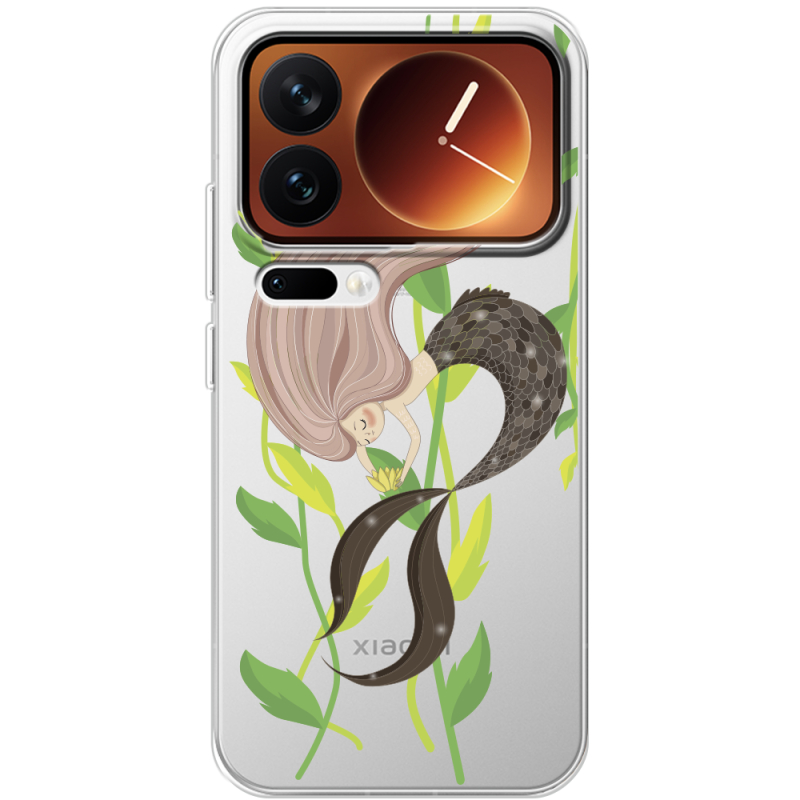 Прозорий чохол BoxFace Xiaomi 17 Pro Cute Mermaid
