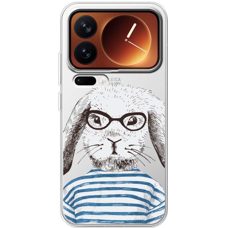 Прозорий чохол BoxFace Xiaomi 17 Pro MR. Rabbit