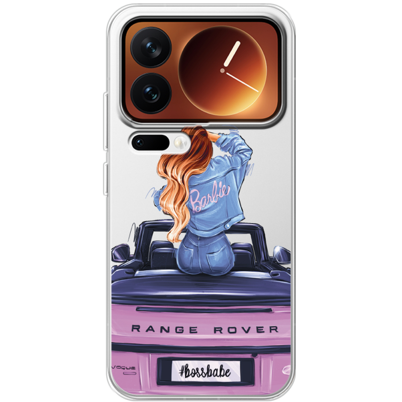 Прозорий чохол BoxFace Xiaomi 17 Pro Boss Babe