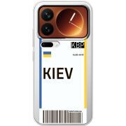 Прозорий чохол BoxFace Xiaomi 17 Pro Ticket Kiev