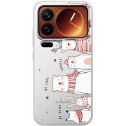 Прозорий чохол BoxFace Xiaomi 17 Pro The Friendly Beasts