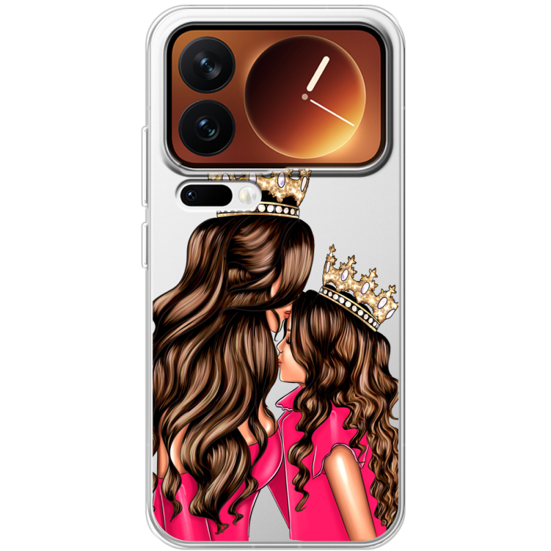 Прозорий чохол BoxFace Xiaomi 17 Pro Queen and Princess