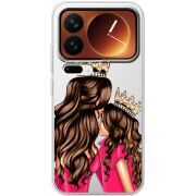 Прозорий чохол BoxFace Xiaomi 17 Pro Queen and Princess