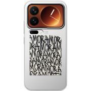 Прозорий чохол BoxFace Xiaomi 17 Pro Amor Amor