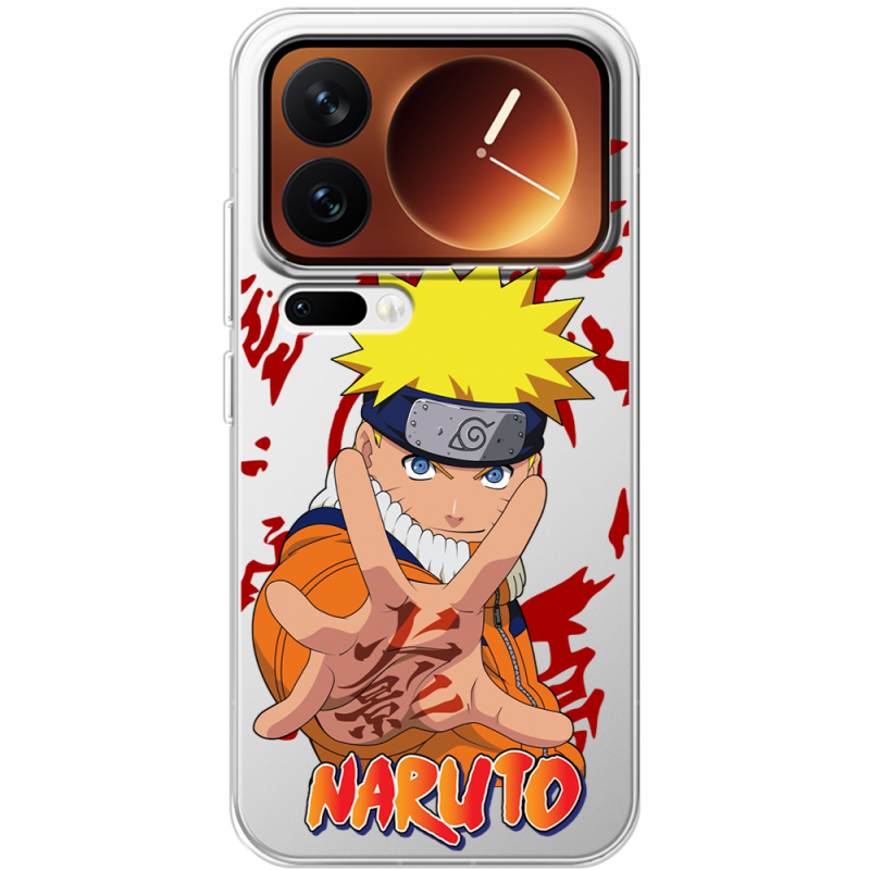 Прозорий чохол BoxFace Xiaomi 17 Pro Naruto
