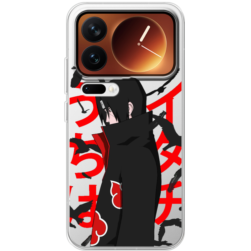 Прозорий чохол BoxFace Xiaomi 17 Pro Учиха Итачи