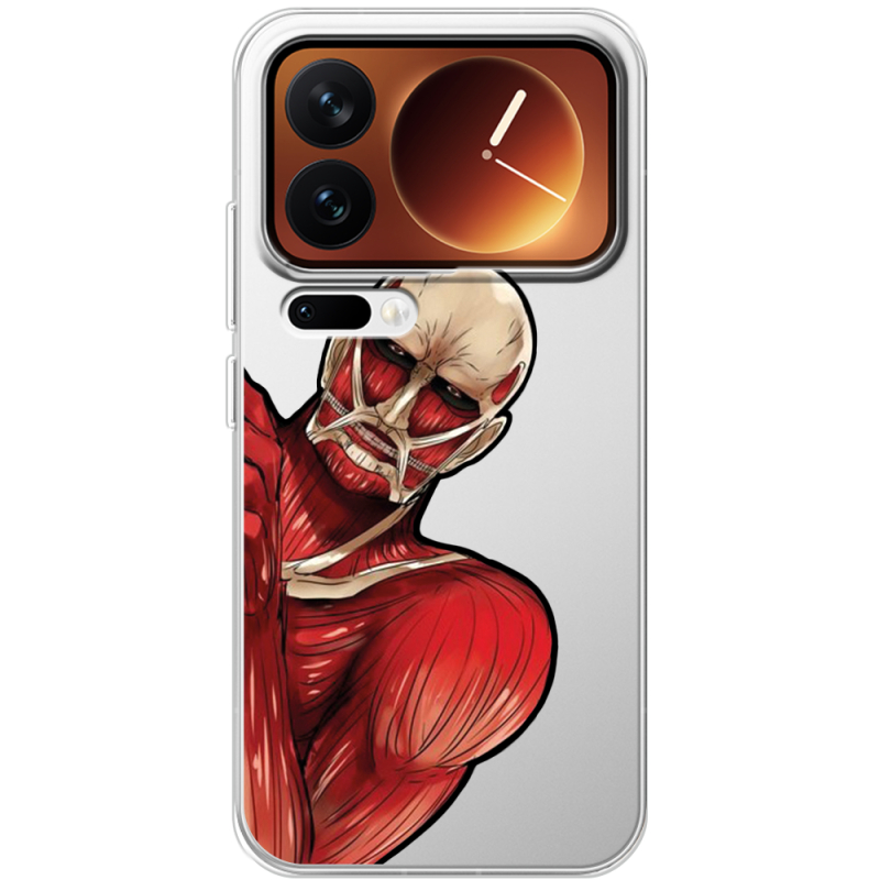 Прозорий чохол BoxFace Xiaomi 17 Pro Титан