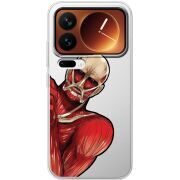 Прозорий чохол BoxFace Xiaomi 17 Pro Титан