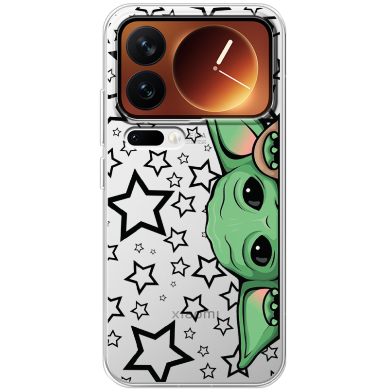 Прозорий чохол BoxFace Xiaomi 17 Pro Baby Yoda