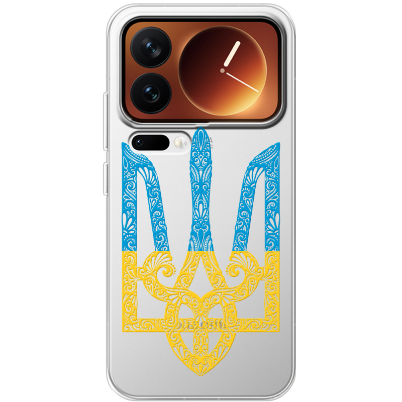 Прозорий чохол BoxFace Xiaomi 17 Pro Gold Trident