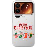 Прозорий чохол BoxFace Xiaomi 17 Pro Merry Christmas