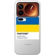 Прозорий чохол BoxFace Xiaomi 17 Pro Pantone вільний синій