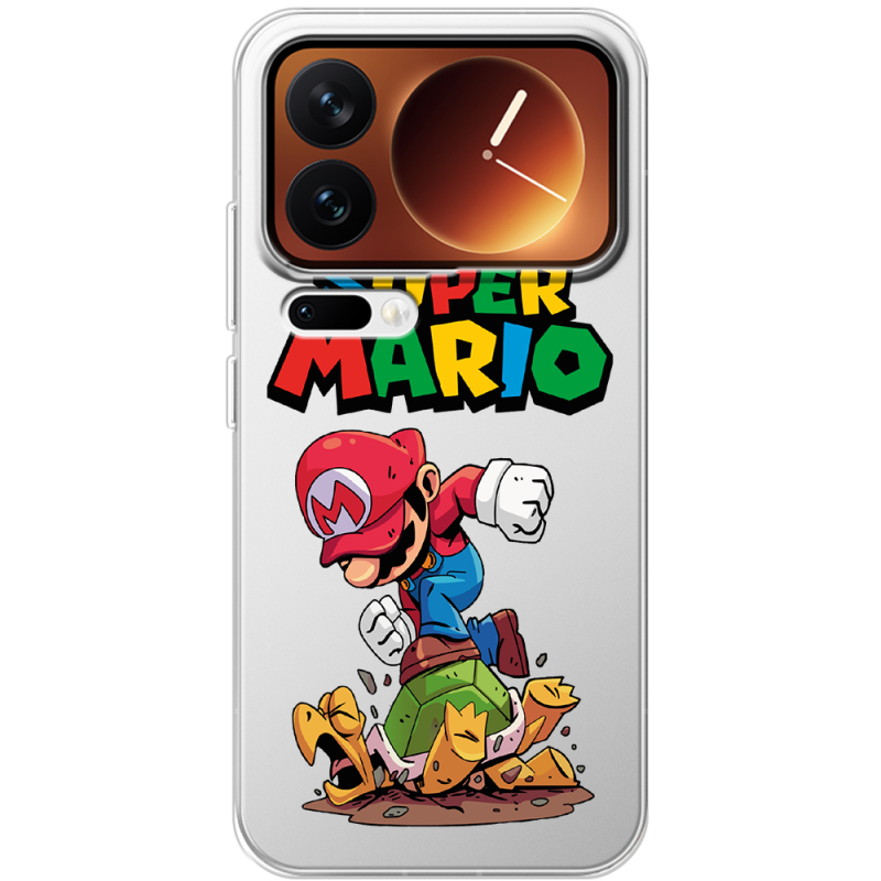 Прозорий чохол BoxFace Xiaomi 17 Pro Super Mario