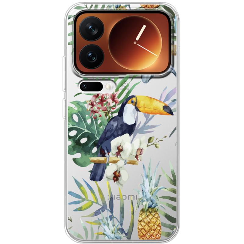 Прозорий чохол BoxFace Xiaomi 17 Pro Tucan