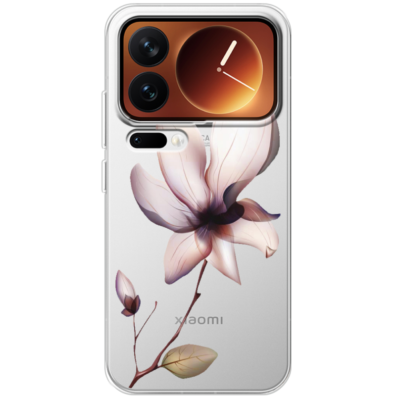 Прозорий чохол BoxFace Xiaomi 17 Pro Magnolia