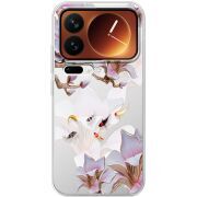 Прозорий чохол BoxFace Xiaomi 17 Pro Chinese Magnolia