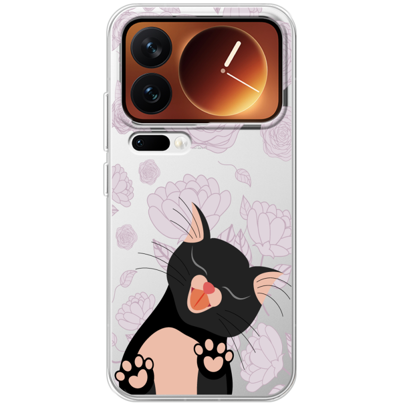 Прозорий чохол BoxFace Xiaomi 17 Pro Meow