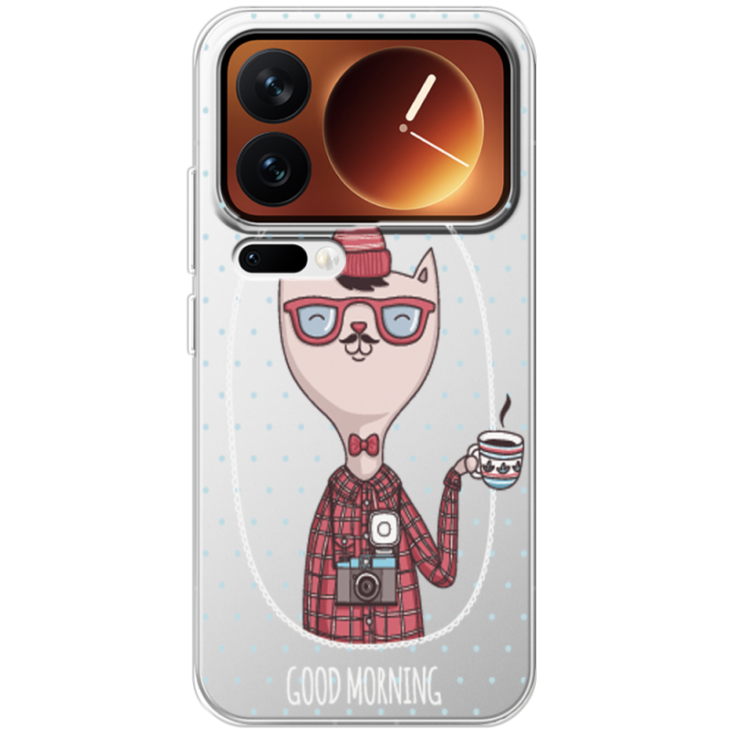 Прозорий чохол BoxFace Xiaomi 17 Pro Good Morning