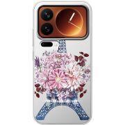 Чохол зі стразами Xiaomi 17 Pro Eiffel Tower