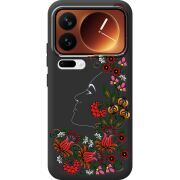 Чорний чохол BoxFace Xiaomi 17 Pro 3D Ukrainian Muse