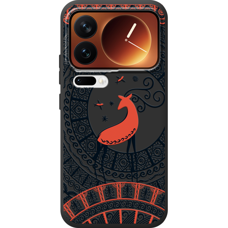 Чорний чохол BoxFace Xiaomi 17 Pro Ornament