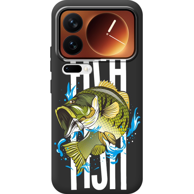 Чорний чохол BoxFace Xiaomi 17 Pro Fish