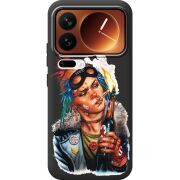 Чорний чохол BoxFace Xiaomi 17 Pro Tanker Girl