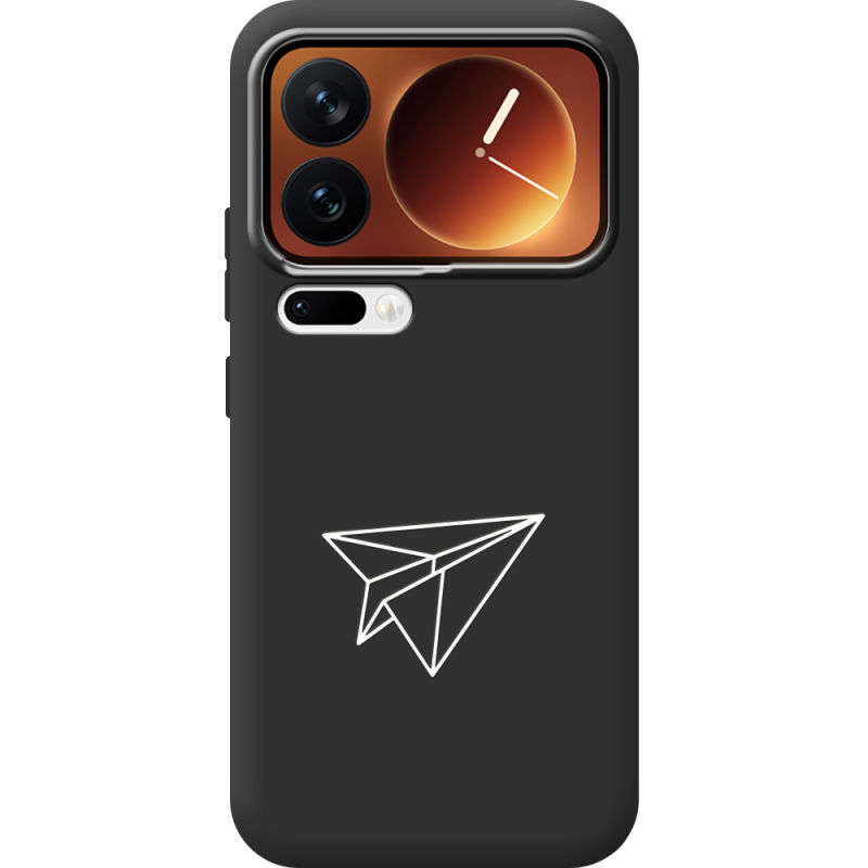 Чорний чохол BoxFace Xiaomi 17 Pro Paper Plane