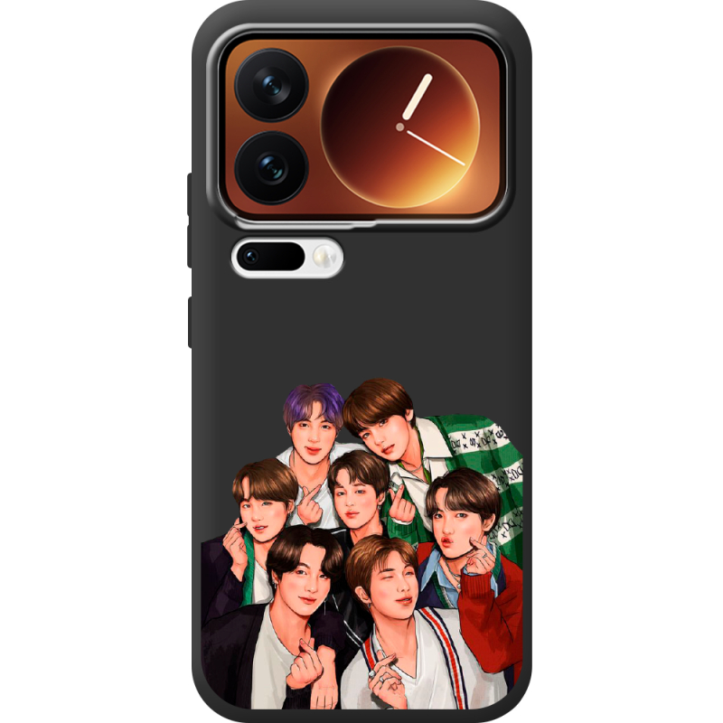 Чорний чохол BoxFace Xiaomi 17 Pro BTS