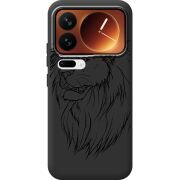 Чорний чохол BoxFace Xiaomi 17 Pro Lion