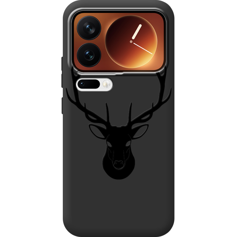 Чорний чохол BoxFace Xiaomi 17 Pro Deer