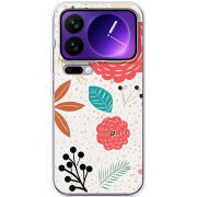 Чохол BoxFace Xiaomi 17 Pro Max Line Flowers