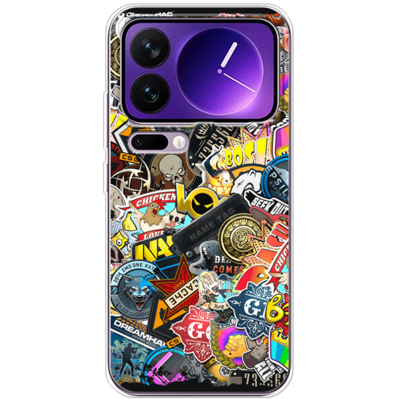 Чохол BoxFace Xiaomi 17 Pro Max CS:Go Stickerbombing
