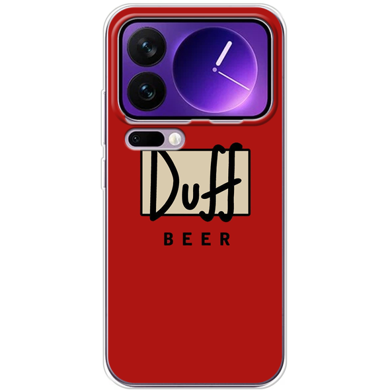 Чохол BoxFace Xiaomi 17 Pro Max Duff beer
