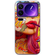 Чохол BoxFace Xiaomi 17 Pro Max Yellow Girl Pop Art