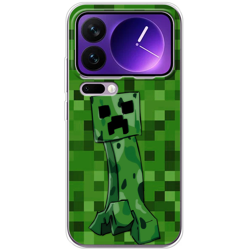 Чохол BoxFace Xiaomi 17 Pro Max Minecraft Creeper