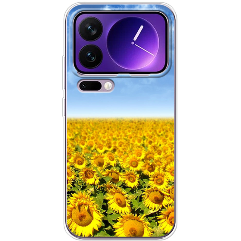 Чохол BoxFace Xiaomi 17 Pro Max Подсолнухи