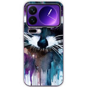 Чохол BoxFace Xiaomi 17 Pro Max Акварельный енот