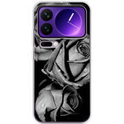 Чохол BoxFace Xiaomi 17 Pro Max Black and White Roses