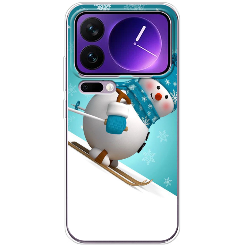 Чохол BoxFace Xiaomi 17 Pro Max Skier Snowman