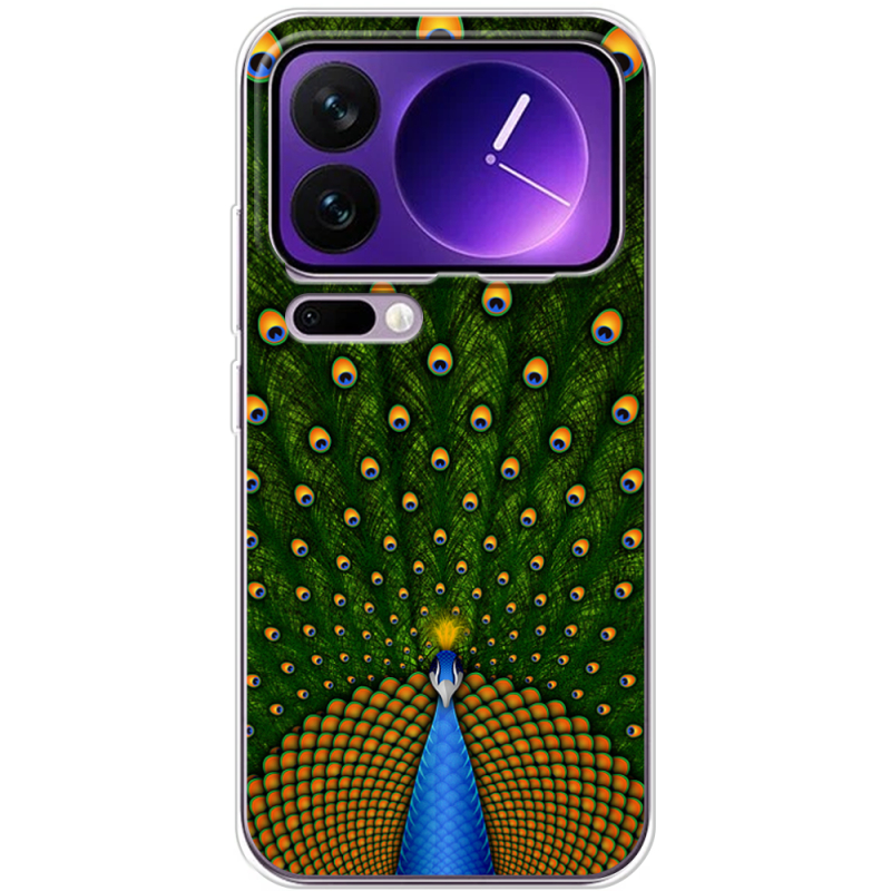 Чохол BoxFace Xiaomi 17 Pro Max Peacocks Tail