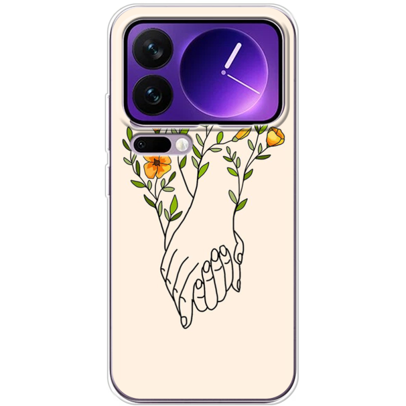 Чохол BoxFace Xiaomi 17 Pro Max Flower Hands